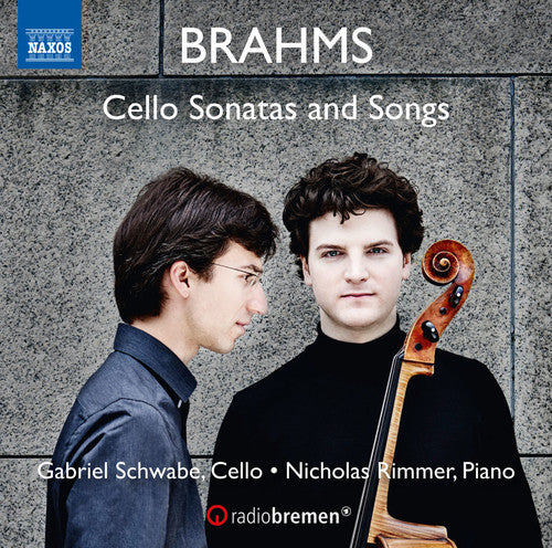 Cello Sonatas & Songs -- Brahms / Schwabe / Rimmer, CD
