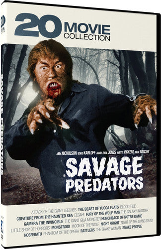 Savage Predators - 20 Movie Collection Dvd, Savage Predators - 20 Movie Collection Dvd, DVD