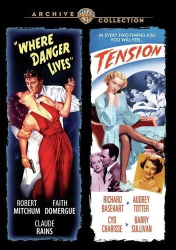 Where Danger Lives / Tension, Where Danger Lives / Tension, DVD