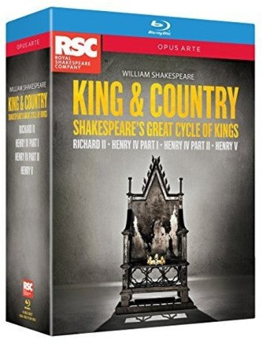 Shakespeare: King & Country -- Shakespeare,William / Glynn,Gilbert / Mann,Lindsay, Blu-ray