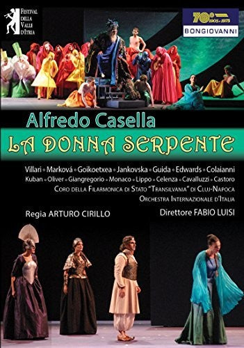 Casella: La Donna Serpente -- Casella / Villari / Markova, DVD
