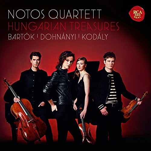 Hungarian Treasures: Bartok / Dohnanyi / Kodaly -- Bartok / Notos Quartett, CD