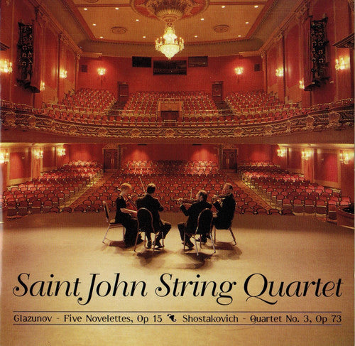Saint John String Quartet -- Glazunov / Shostakovich / Saint John String, CD