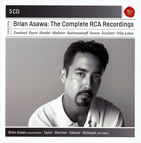 Brian Asawa: Complete Rca Recordings -- Dowland / Faure / Handel / Asawa, CD