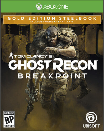 Xb1 Ghost Recon Breakpoint Steelbook Gold Ed, Xb1 Ghost Recon Breakpoint Steelbook Gold Ed, VIDEOGAMES