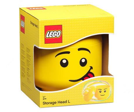Lego Large Silly Boy Storage Head, Room Copenhagen, Collectibles