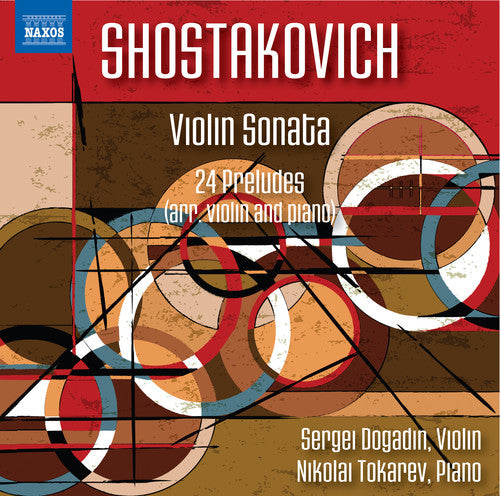 Violin Sonata 134 -- Shostakovich / Dogadin / Tokarev, CD