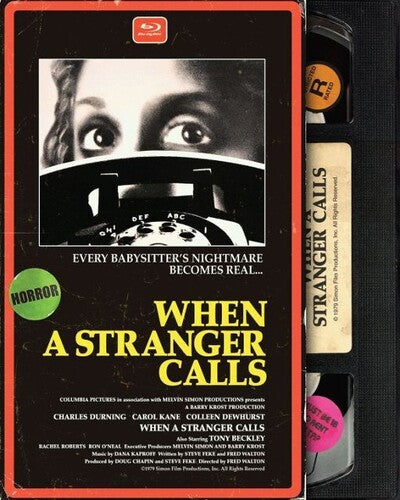 When A Stranger Calls Retro Vhs Bd, When A Stranger Calls Retro Vhs Bd, Blu-Ray