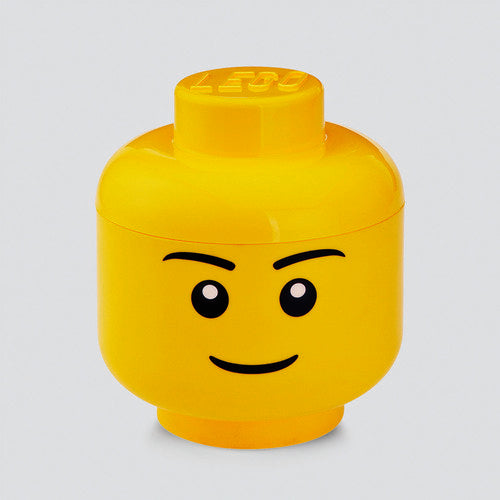Lego Storage Head Large Boy, Room Copenhagen, Collectibles