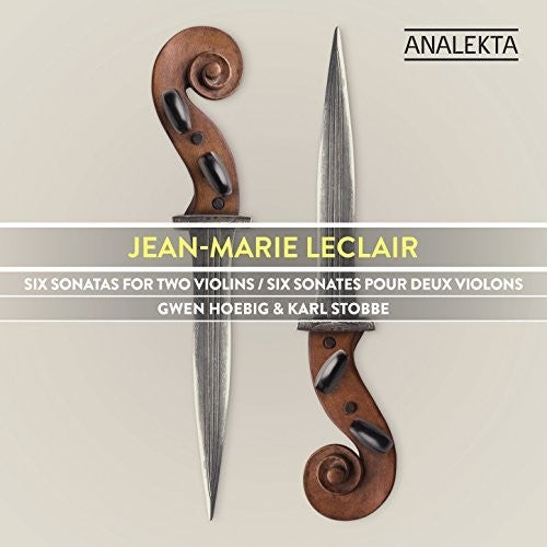 Six Sonatas For Two Violins -- Leclair / Hoebig / Stobbe, CD