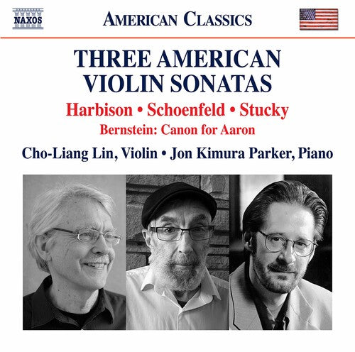 Three American Violin Sonatas -- Lin / Harbison / Schoenfield, CD