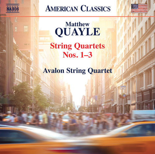 String Quartets 1-3 -- Quayle / Avalon String Quartet, CD