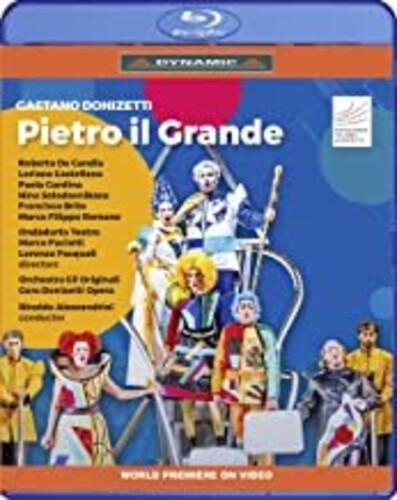 Pietro Il Grande Kzar Delle Ru -- Donizetti / Alessandrini / Coro Donizetti Opera, Blu-ray