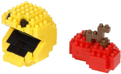 Pac-Man & Cherry Building Kit, Nanoblock - Character Collection, Collectibles