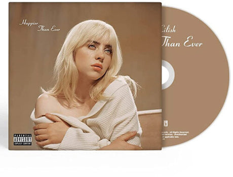 Happier Than Ever, Billie Eilish, CD