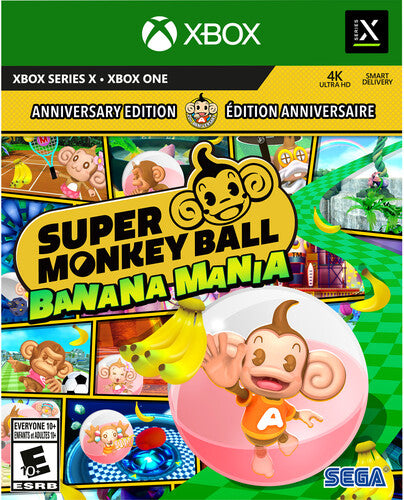 Xb1/Xbx Super Monkey Ball Banana Mania Anniversary, Xb1/Xbx Super Monkey Ball Banana Mania Anniversary, VIDEOGAMES