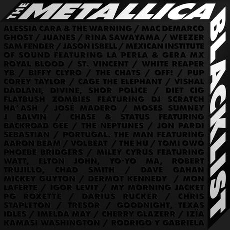 Metallica Blacklist, Metallica And Various Artists, LP