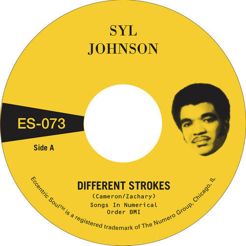Different Strokes / Is It Because I'm Black -- SLY Johnson, 7"