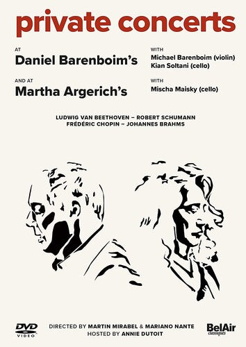 Private Concerts At Daniel Barenboim's -- Beethoven / Barenboim / Maisky, DVD