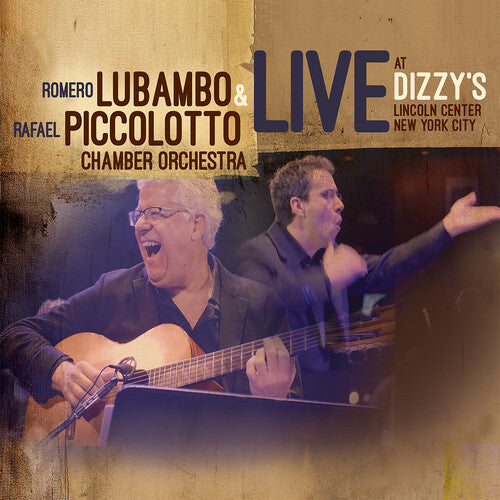 Live At Dizzy's -- Lubambo,Robero / Piccolotto,Rafael, CD