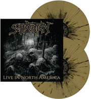 Live In North America (Gold & Black Splatter)