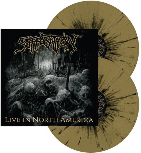 Live In North America (Gold & Black Splatter)