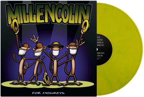 For Monkeys (Anniv. Ed.) Psychedelic Green, Millencolin, LP