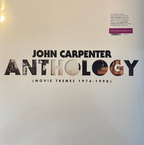 Anthology: Movie Themes 1974-1998 - Purple/Yellow, John Carpenter, LP