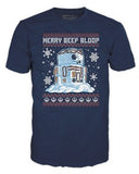 Star Wars Holiday- R2d2 Snowman- L, Funko Boxed Tee:, Apparel
