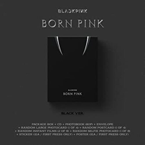 Born Pink (Standard Cd Boxset - Version B / Black), Blackpink, CD