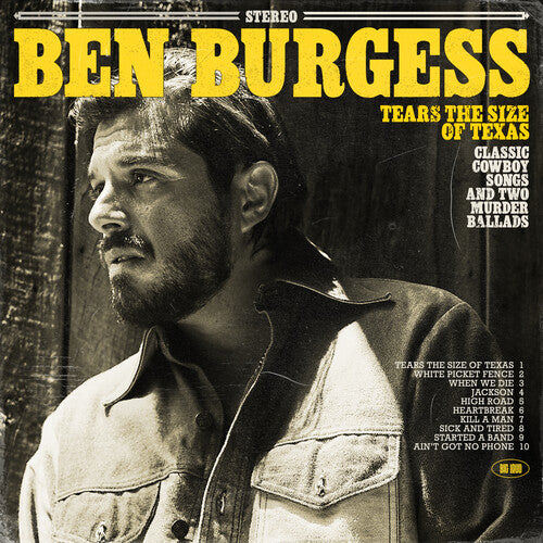 Tears The Size Of Texas, Ben Burgess, LP