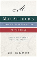 Macarthur's Quick Reference Guide to the Bible: A Book-By-Book Overview of Essential Bible Information -- John F. MacArthur, Paperback
