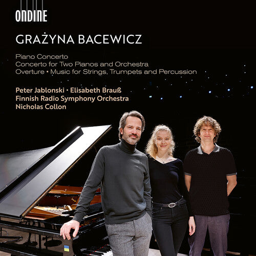 Piano Concerto Concerto For Two Pianos & Orch -- Bacewicz / Jablonski / Brauss, CD
