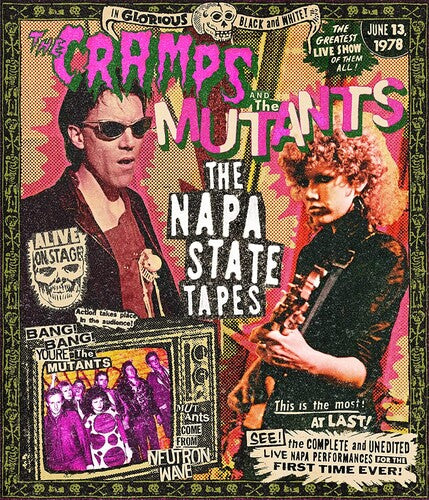 Live At Napa State Mental Hospital -- Cramps / Mutants, Blu-ray