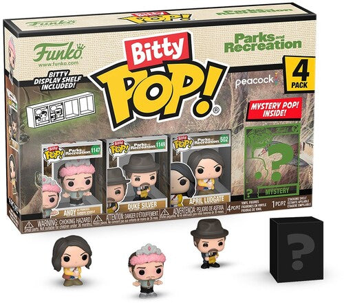Bitty Pop Television Parks & Recreation Andy 4Pk