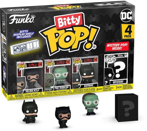Bitty Pop Batman Catwoman 4 Pack 85Th Anniversary