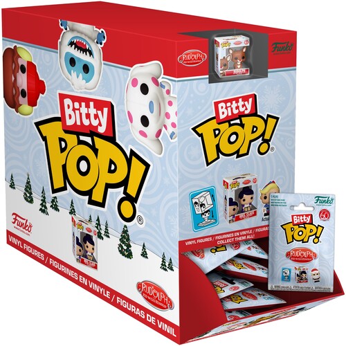 Bitty Pop Singles Rudolph One Random Bitty Pop Per