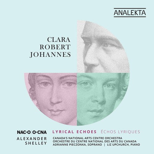 Clara Robert Johannes: Lyrical Echoes -- Schumann,Clara & Robert / Brahms / Shelley, CD