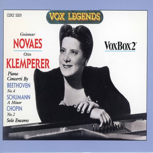 Beethoven & Chopin & Schumann Piano Concerti -- Beethoven / Novaes,Guiomar / Klemperer,Otto, CD