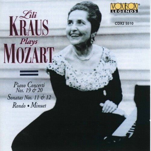 Lili Kraus Plays Mozart -- Vienna Pro Musica Orchestra / Jorda / Kraus, CD