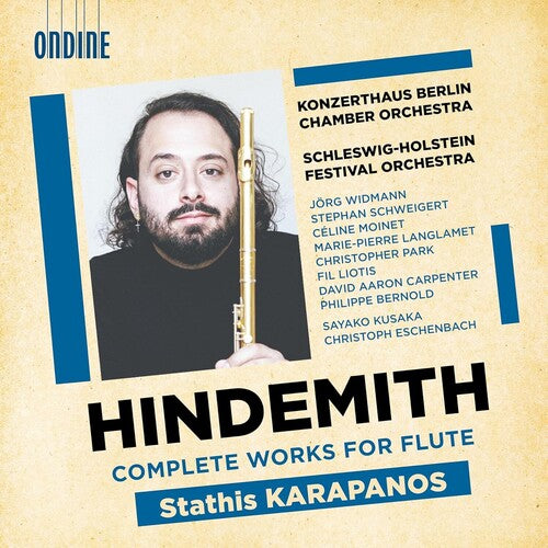 Complete Works For Flute -- Hindemith / Karapanos / Schweigert, CD