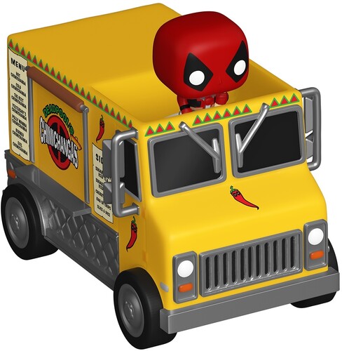 Bitty Pop Ride Marvel Deadpool With Chimichanga