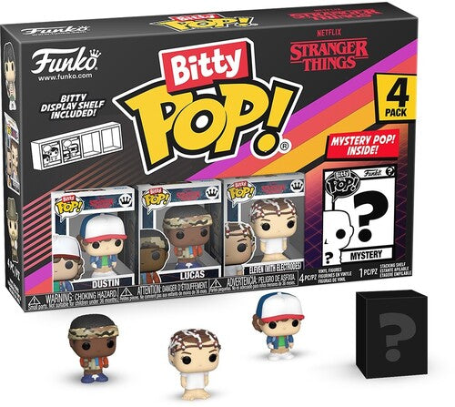 Bitty Pop Stranger Things Szn1 Dustin 4 Pack
