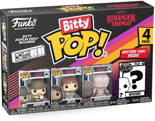 Bitty Pop Stranger Things Szn1 Hopper 4 Pack