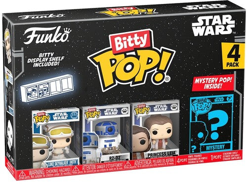 Bitty Pop Star Wars Empire Strikes Back Luke 4Pk