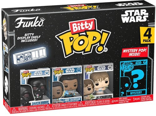 Bitty Pop Star Wars Empire Strikes Back Vader 4Pk