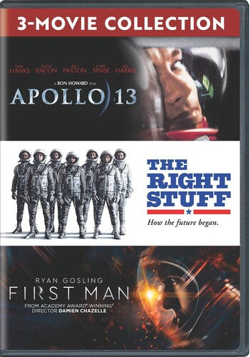 Apollo 13 / Right Stuff / First Man 3-Film Coll, Apollo 13 / Right Stuff / First Man 3-Film Coll, DVD