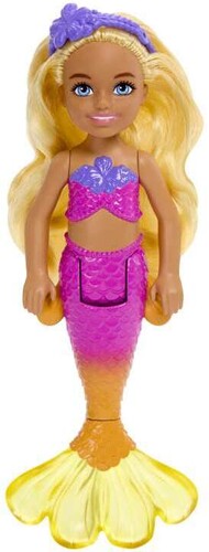 Barbie Fairytale Chelsea Mermaid Blonde Hair, Barbie Fairytale, Collectibles