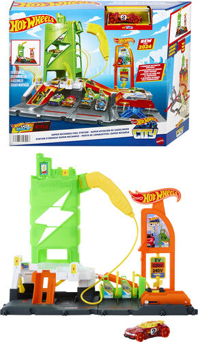 Hot Wheels City Super Recharge Fuel Station, Hot Wheels, Collectibles