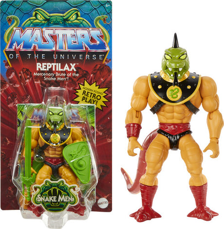 Masters Of The Universe Origins Snake Men Reptilax, Masters Of The Universe, Collectibles
